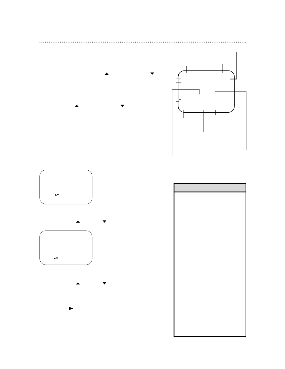 On-screen status displays 25 | Philips VRB665AT99 User Manual | Page 25 / 63