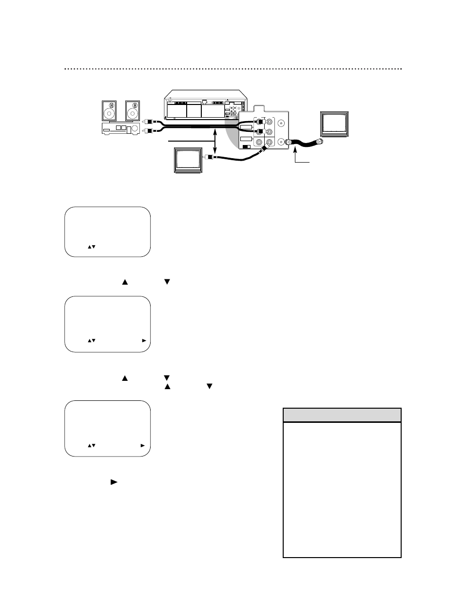 Multi-channel television sound system (cont’d) 47, Helpful hints | Philips VRB665AT99 User Manual | Page 47 / 63