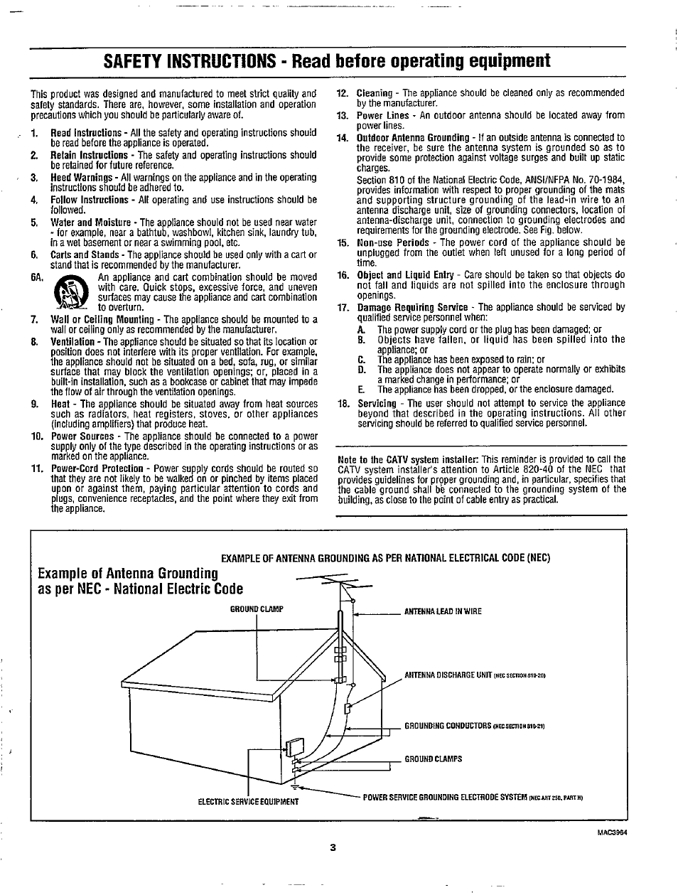 Philips TP2780C User Manual | Page 3 / 40