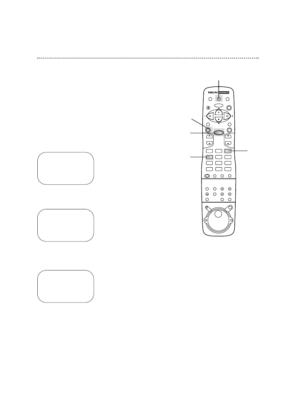 18 daylight-saving time selection, Daylight-saving time selection | Philips VRX562AT User Manual | Page 18 / 64