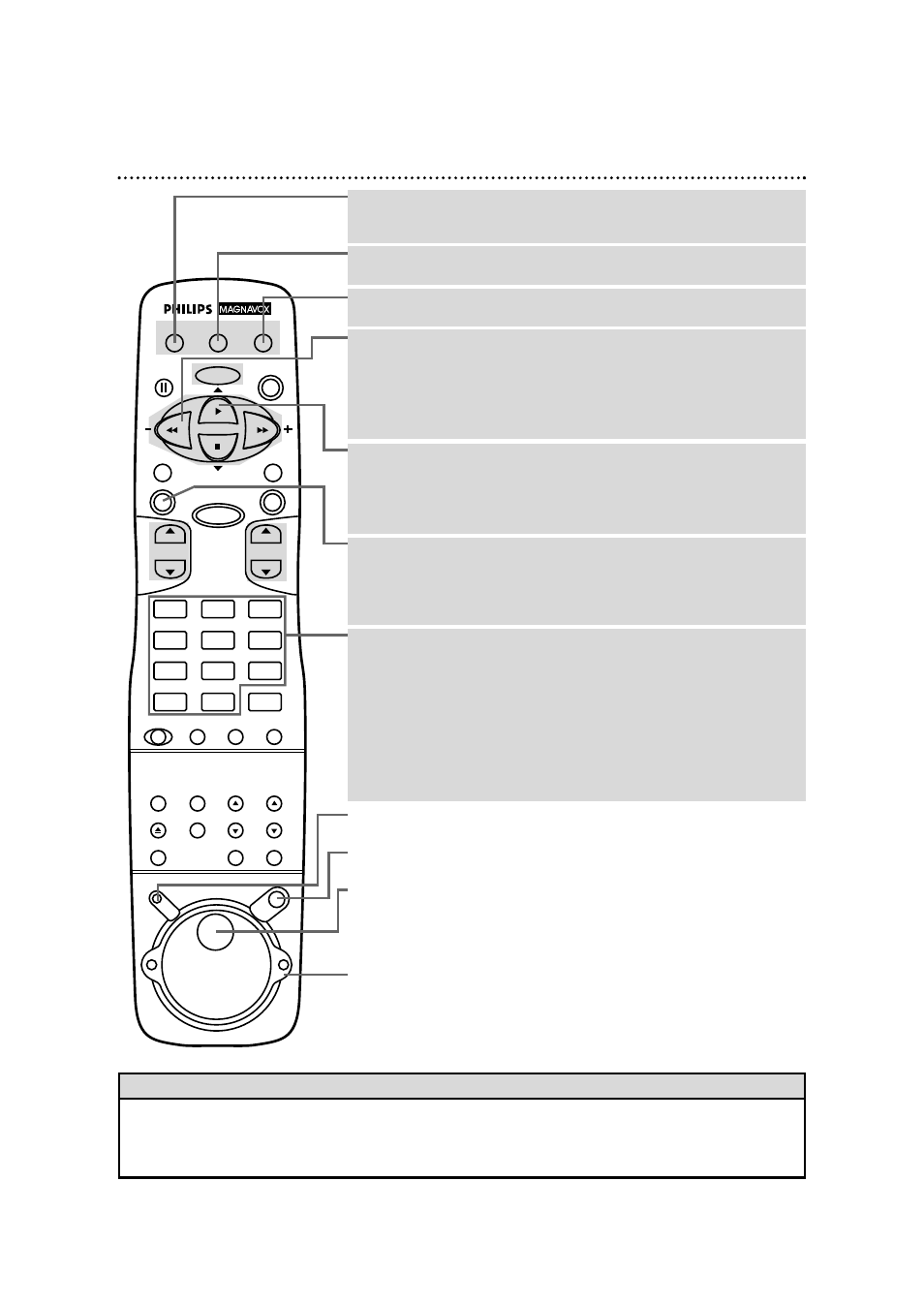 Remote control buttons 23, Helpful hints, When tape playback is stopped, press to rewind | Philips VRX562AT User Manual | Page 23 / 64