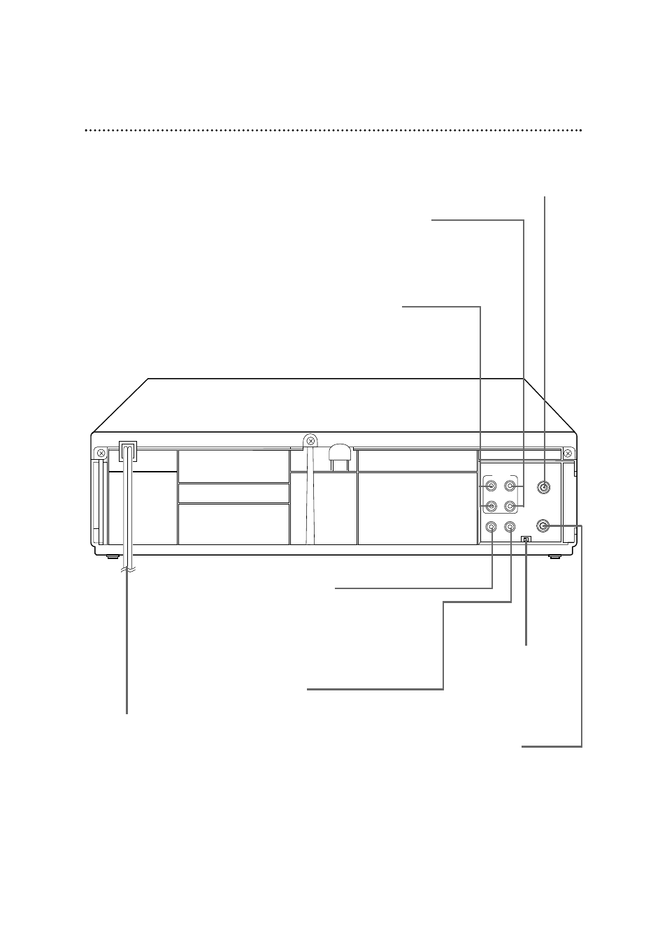 Rear panel 29 | Philips VRX562AT User Manual | Page 29 / 64