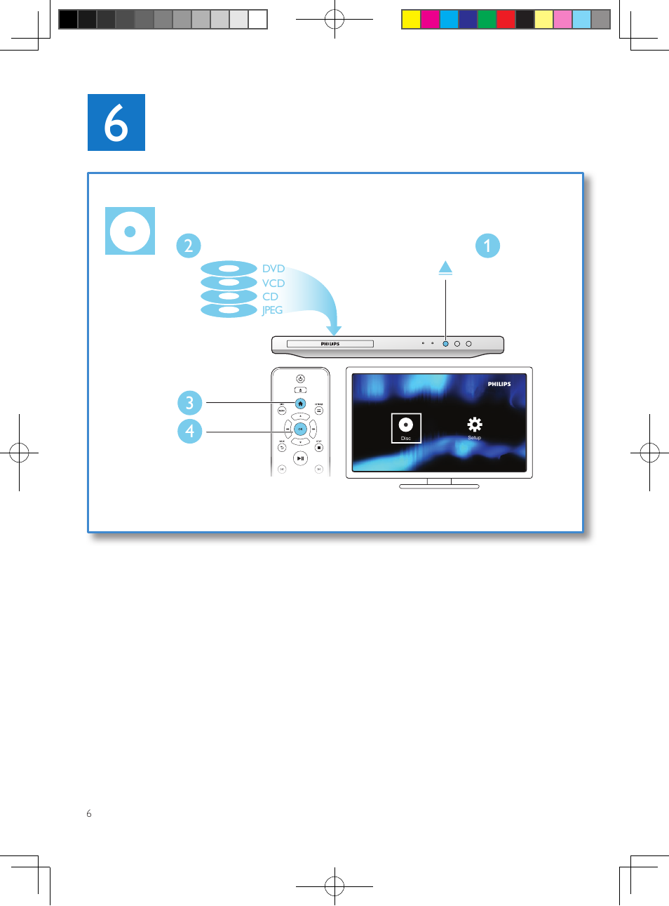 Philips DVP3602-F7 User Manual | Page 6 / 16