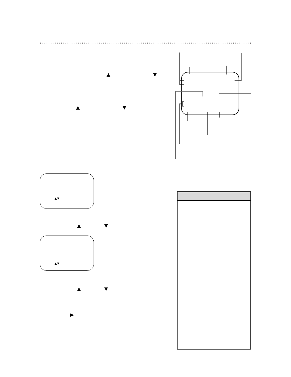 26 on-screen status displays | Philips VR660BPH User Manual | Page 26 / 70