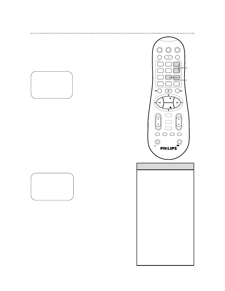 40 quick programming (cont’d), Helpful hints | Philips VR660BPH User Manual | Page 40 / 70