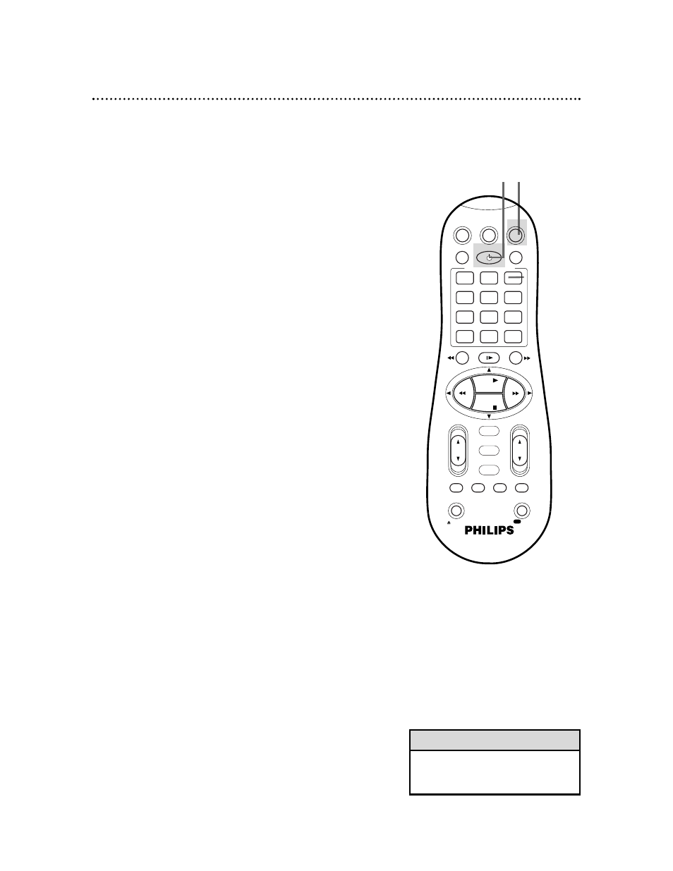 60 child lock, Helpful hint, When child lock is activated | Philips VR660BPH User Manual | Page 60 / 70