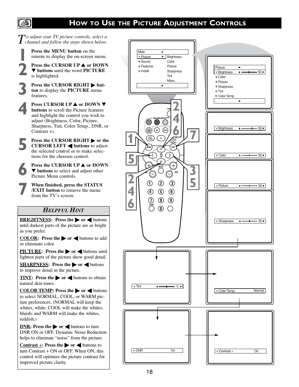 Philips 32PT543S-17 User Manual | Page 18 / 40