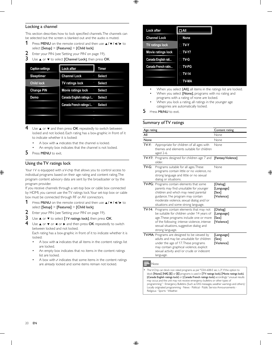 Philips 55PFL5505D-F7 User Manual | Page 21 / 37