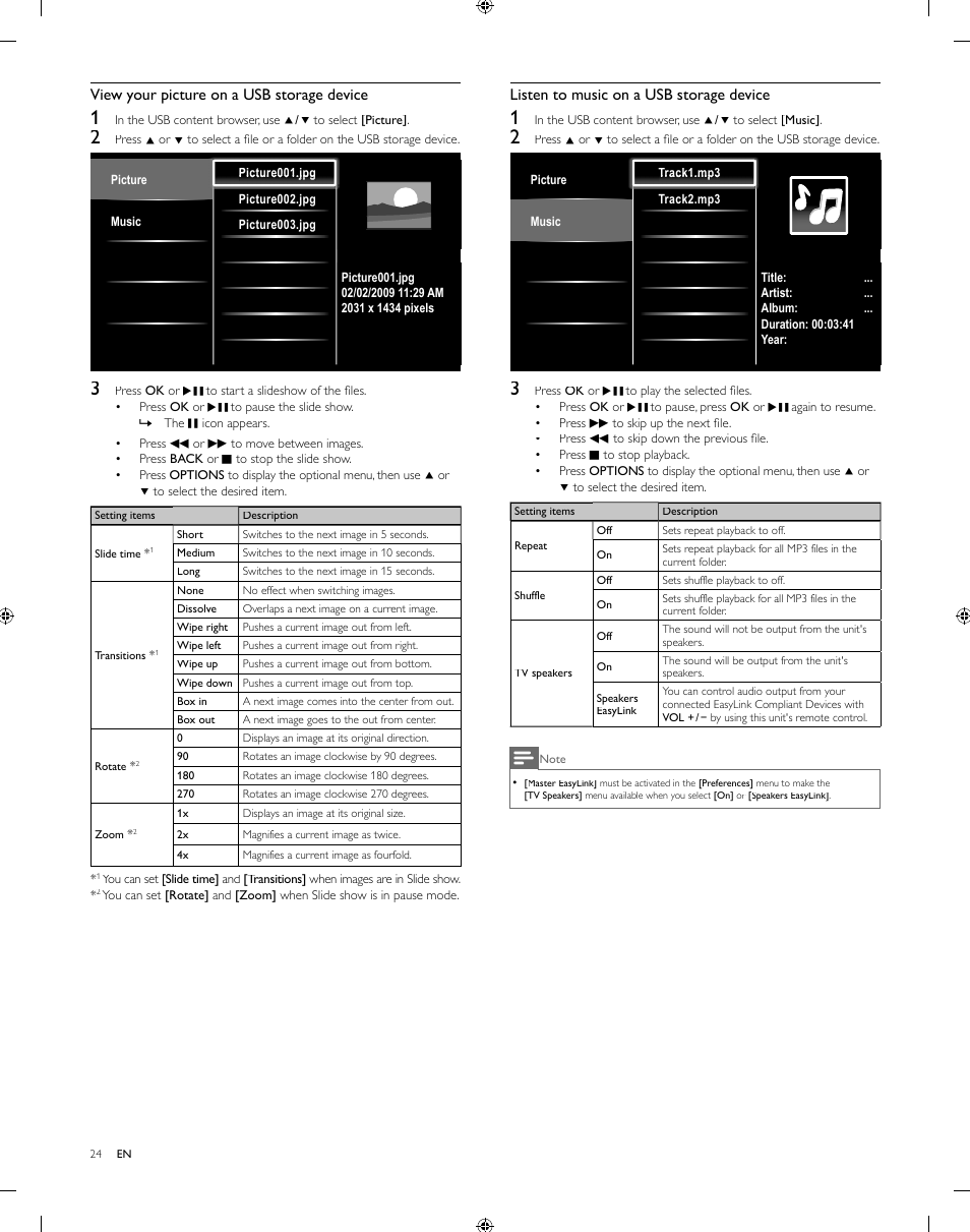 Philips 55PFL5505D-F7 User Manual | Page 25 / 37