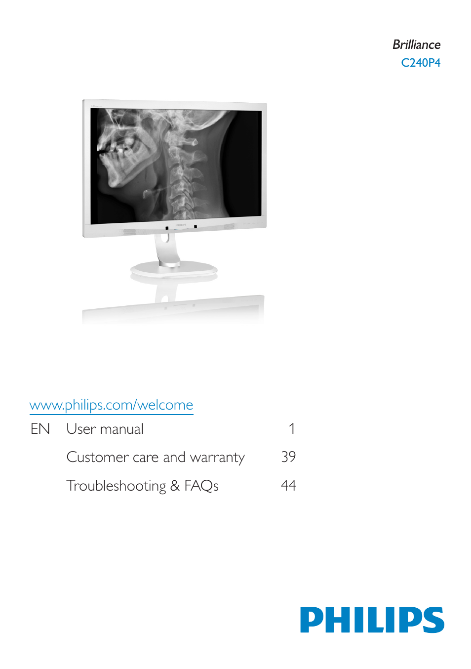 Philips C240P4QPYEW-27 User Manual | 51 pages