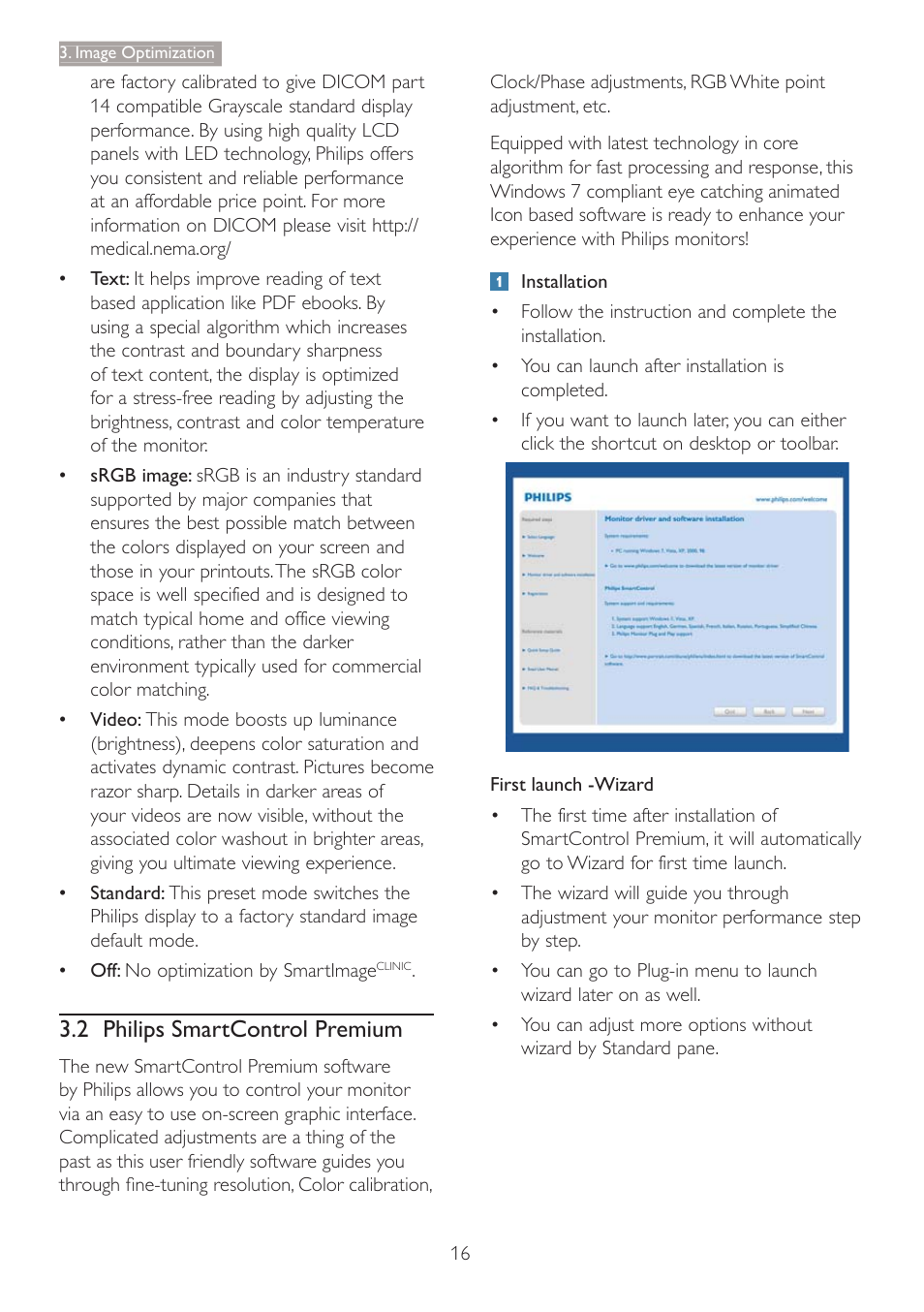 2 philips smartcontrol premium | Philips C240P4QPYEW-27 User Manual | Page 18 / 51