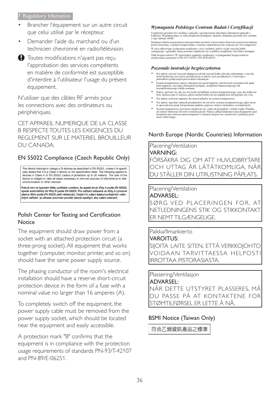 Philips C240P4QPYEW-27 User Manual | Page 38 / 51