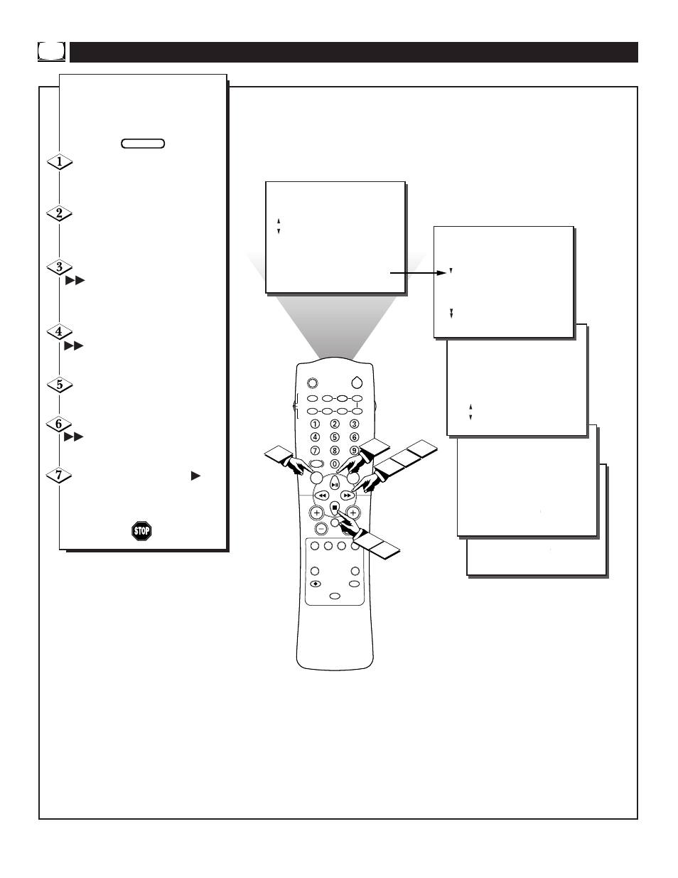 Etting the, Imer, Uner | Philips MX3291B User Manual | Page 10 / 48