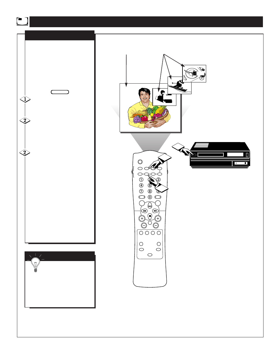 Pip (p, Sing the, Icture | Eature, Pip s | Philips MX3291B User Manual | Page 38 / 48