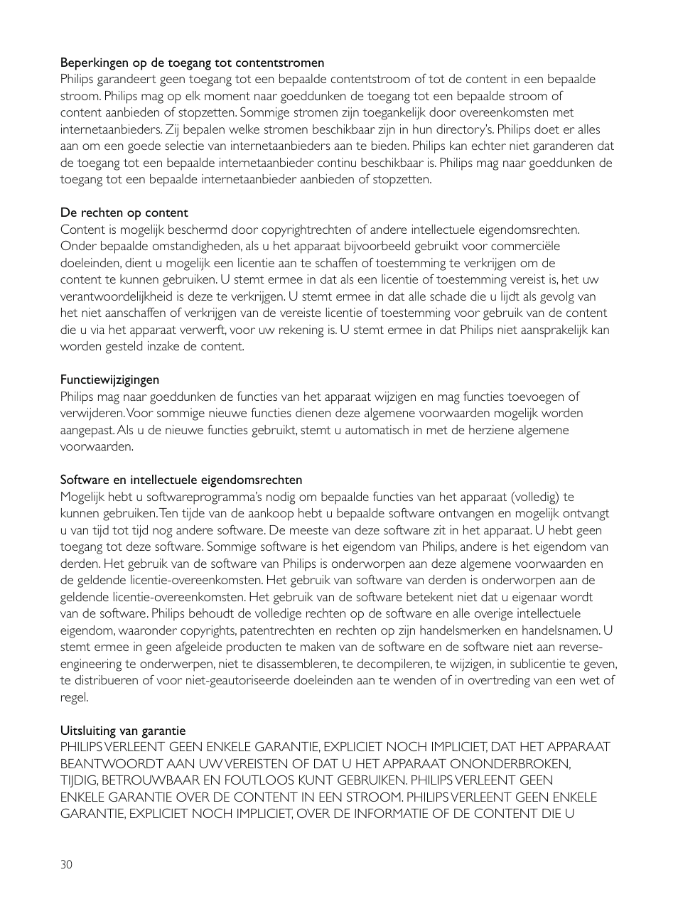 Philips HD camcorder CAM200WH User Manual | Page 30 / 40