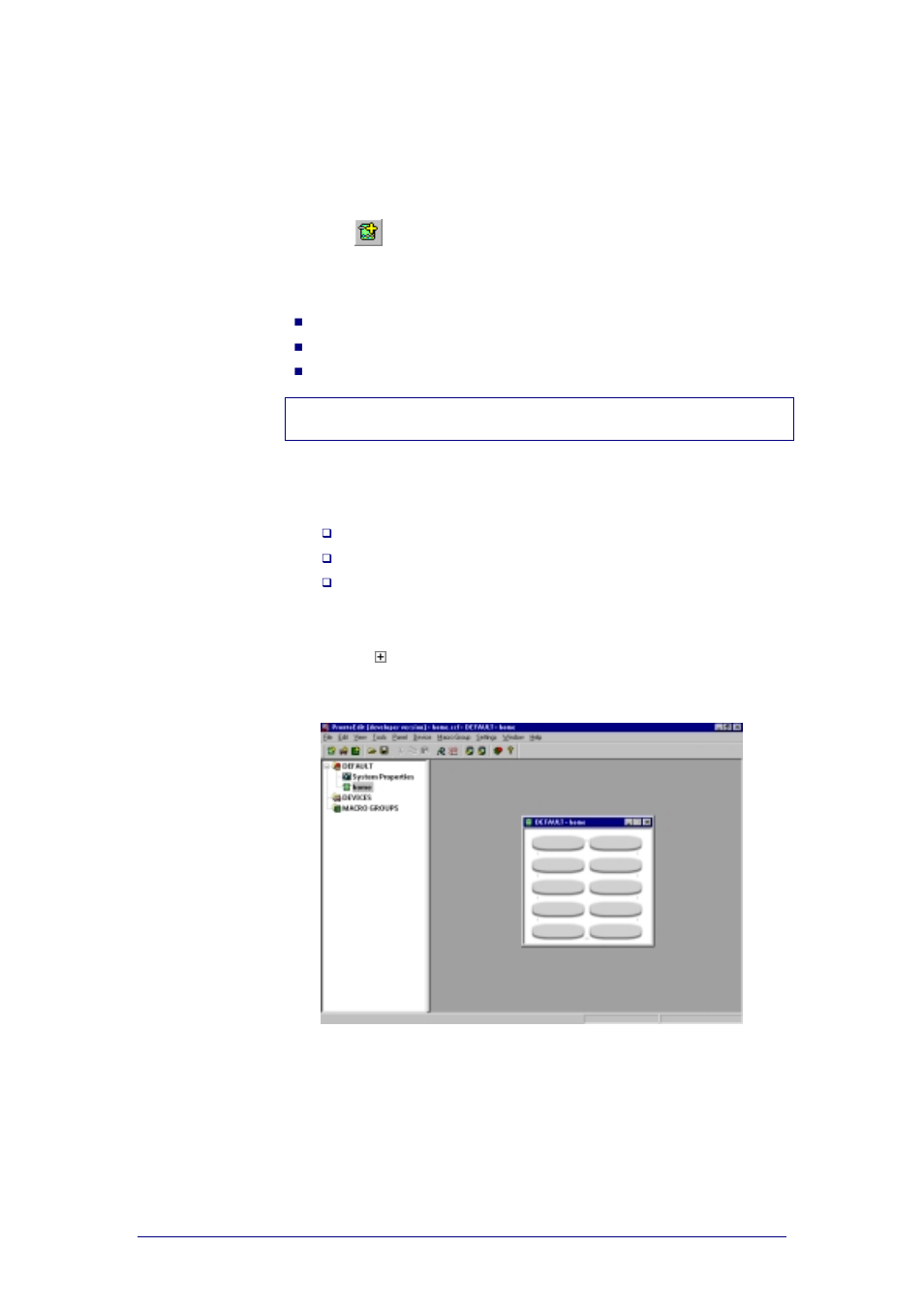 Adding a panel, Changing the default panels | Philips TSU600099 User Manual | Page 22 / 76