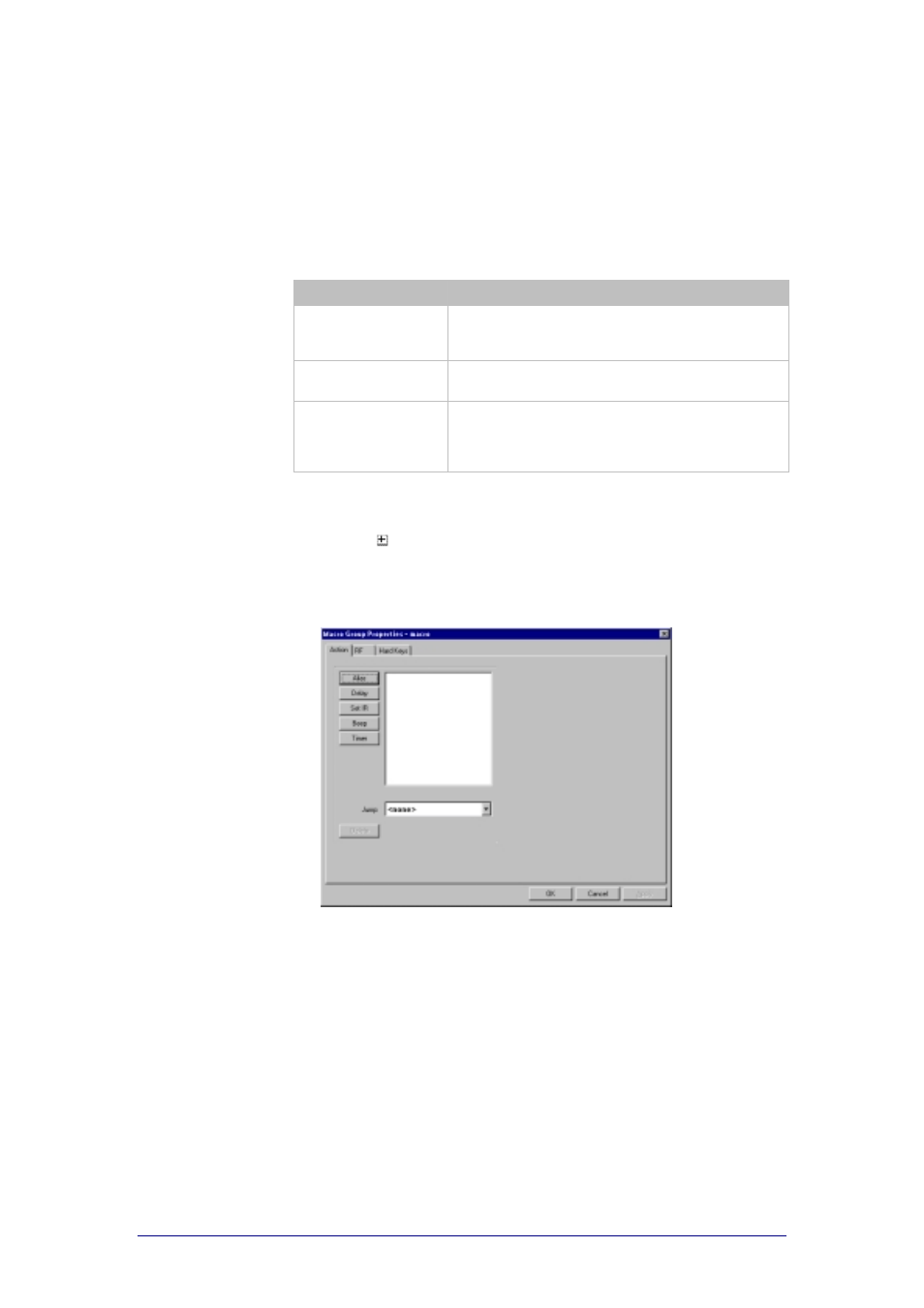 Macro group properties, Opening the macro group properties | Philips TSU600099 User Manual | Page 48 / 76