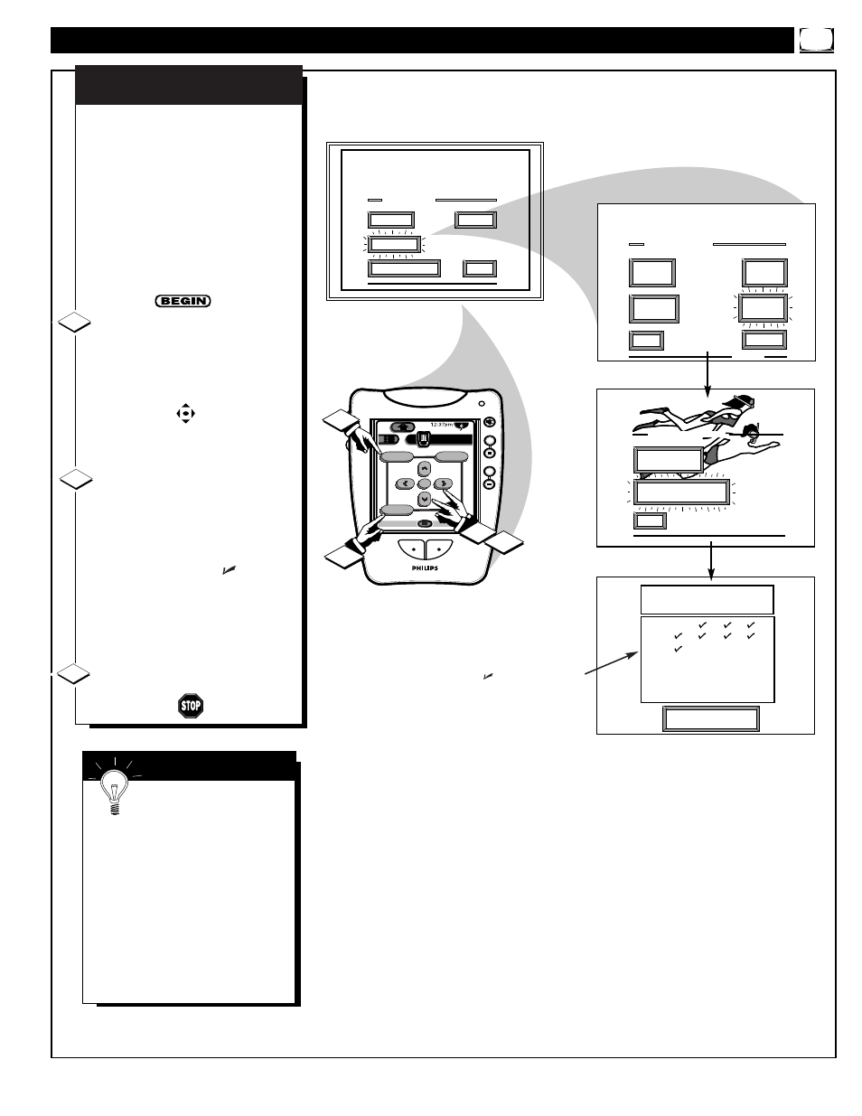 Eature, Ontrols, Continued | Philips 64PP9751 User Manual | Page 13 / 55