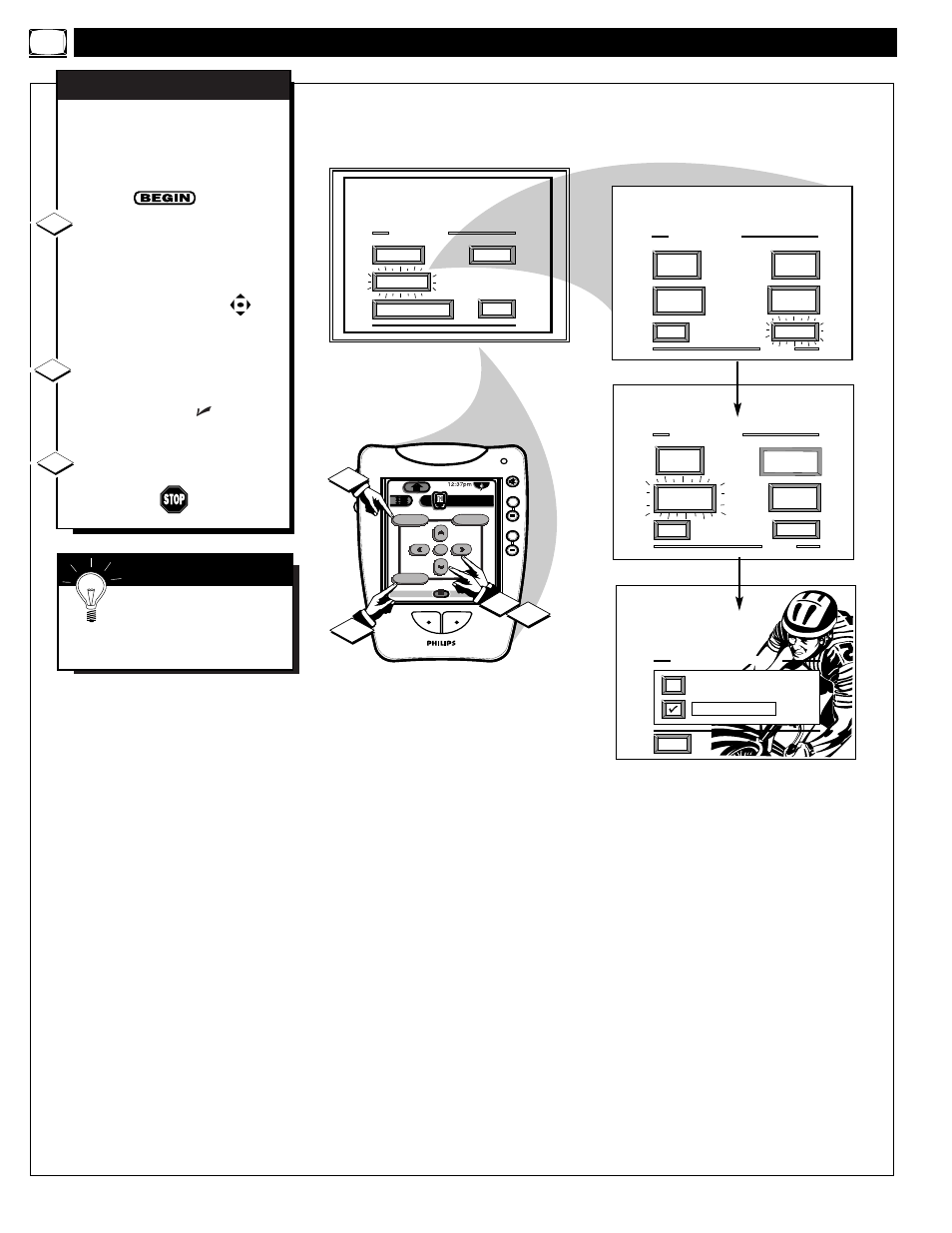 Eature, Ontrols, Continued | Philips 64PP9751 User Manual | Page 18 / 55