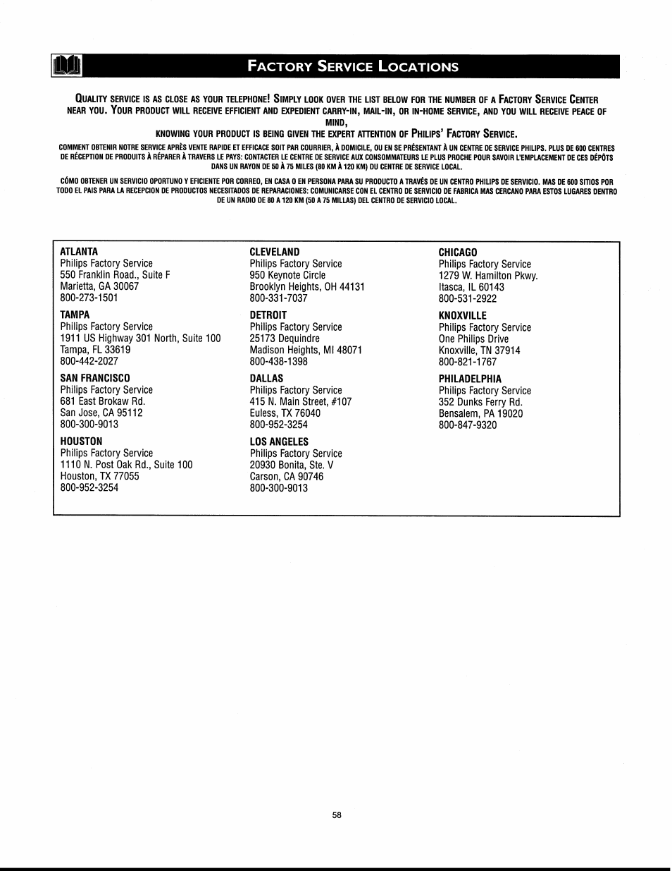 Philips 30PW862H User Manual | Page 103 / 108