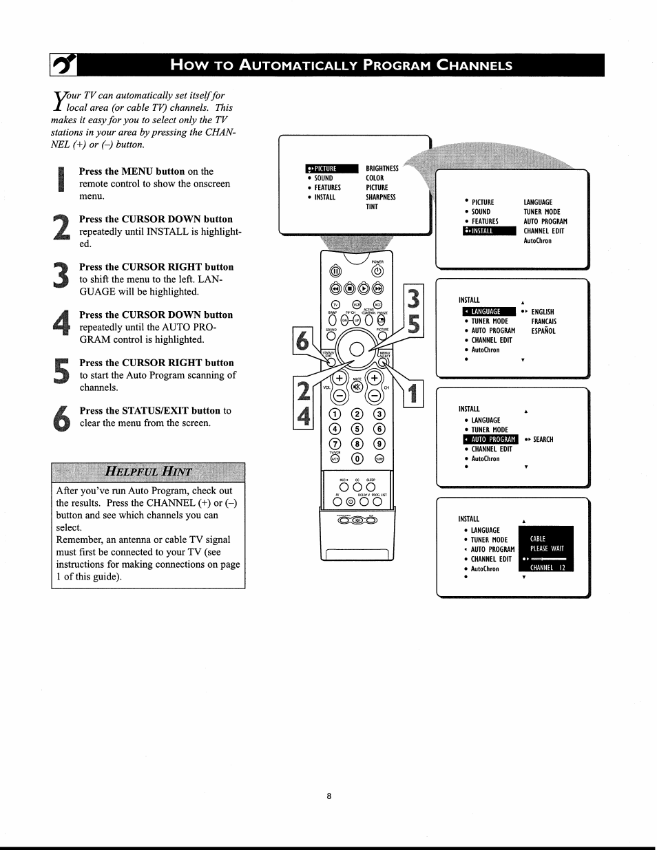 O o o, O © o o | Philips 30PW862H User Manual | Page 15 / 108