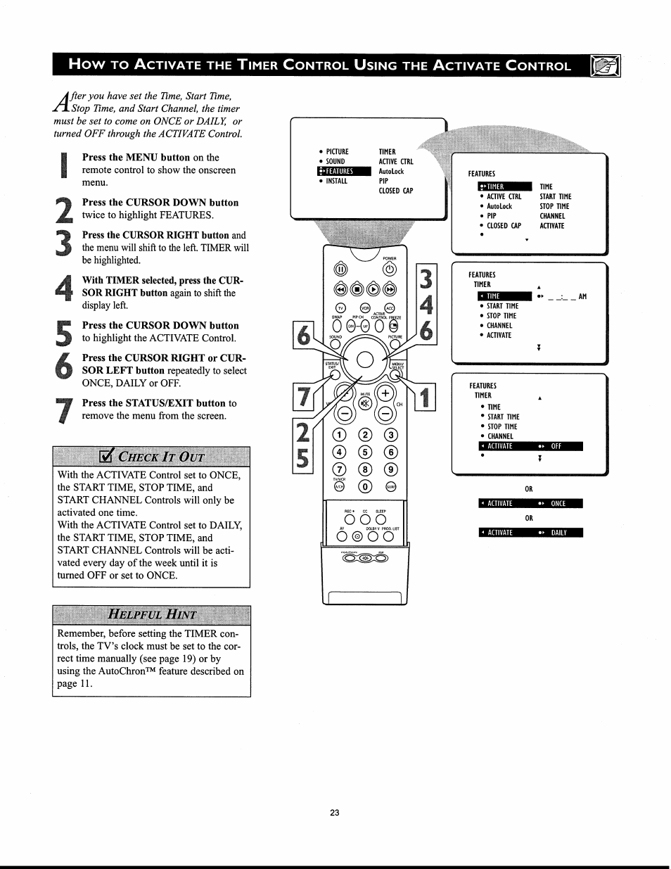 O o o, O ® o o | Philips 30PW862H User Manual | Page 45 / 108