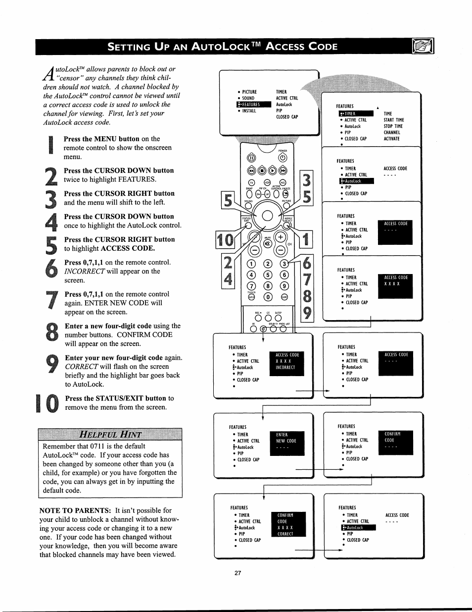 O o o | Philips 30PW862H User Manual | Page 53 / 108