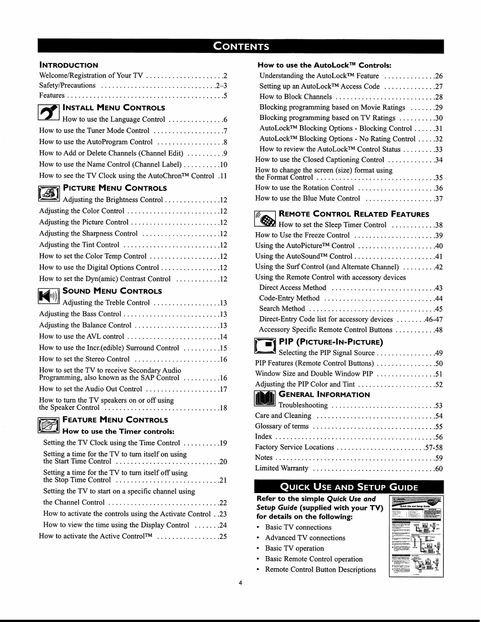 Philips 30PW862H User Manual | Page 7 / 108