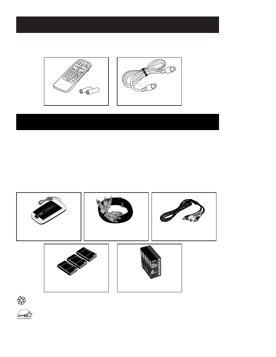 Upplied, Ccessories, Ptional | Philips VRB613AT99 User Manual | Page 56 / 56