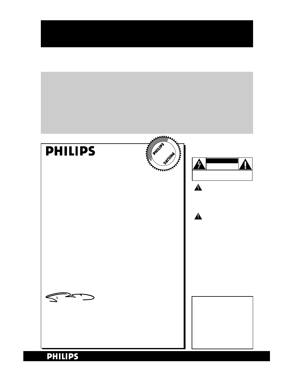 Safety, Warranty verification, Owner confirmation | Model registration, Hurry, Know these, Symbols, For customer use | Philips VRA999PH99 User Manual | Page 2 / 68