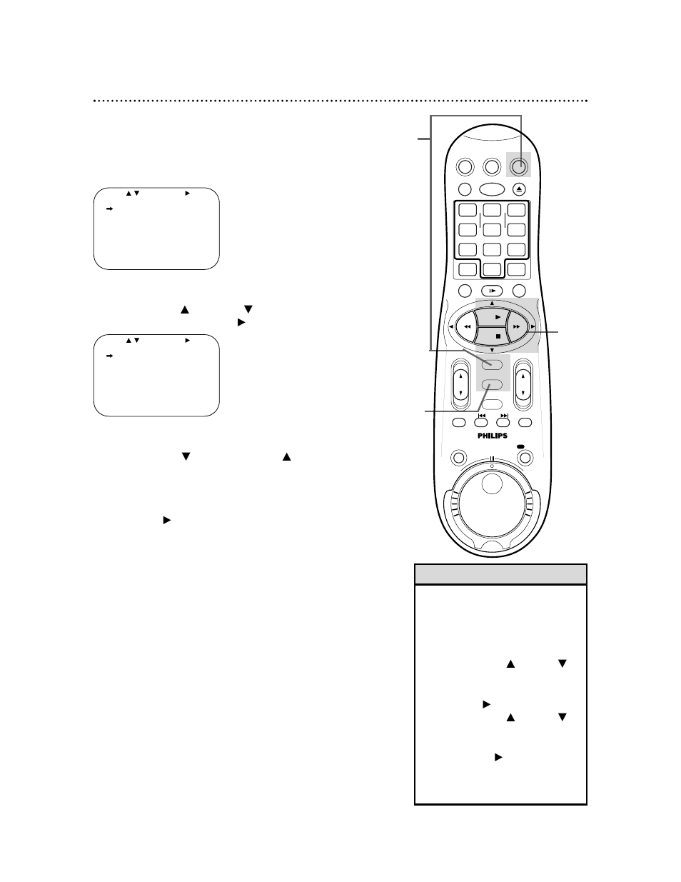Language selection 21, Helpful hint | Philips VRA999PH99 User Manual | Page 21 / 68
