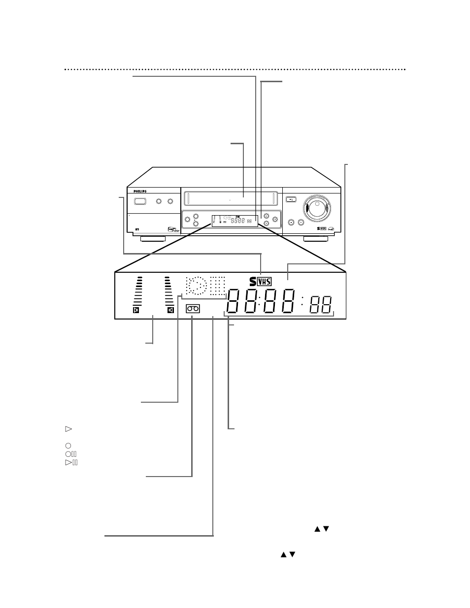 24 display panel, On screen display | Philips VRA999PH99 User Manual | Page 24 / 68