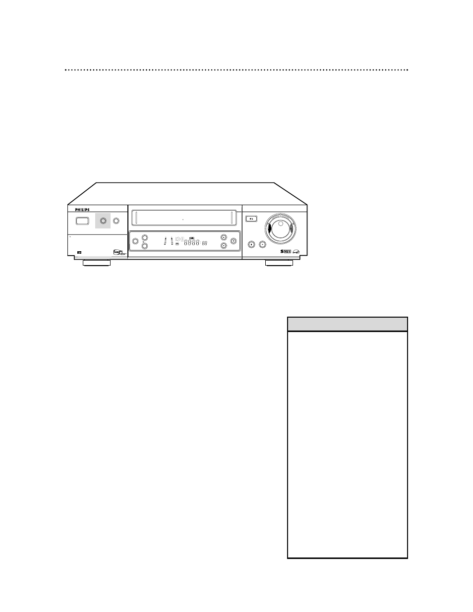S-vhs et 33, Helpful hints, On screen display | Philips VRA999PH99 User Manual | Page 33 / 68