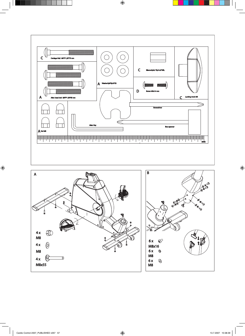 Accell Cardio Control User Manual | Page 57 / 64