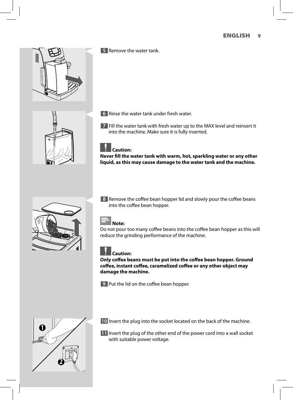 Philips HD8753-87 User Manual | Page 11 / 72