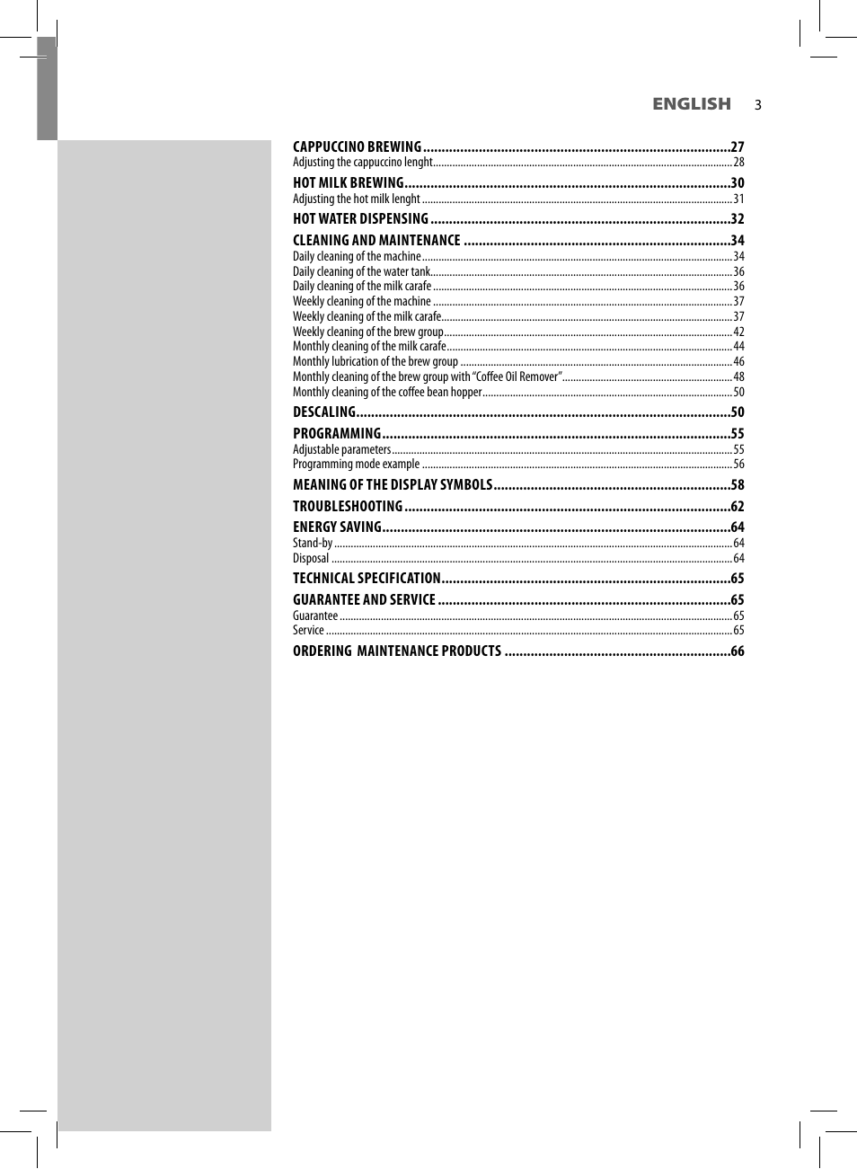 Philips HD8753-87 User Manual | Page 5 / 72