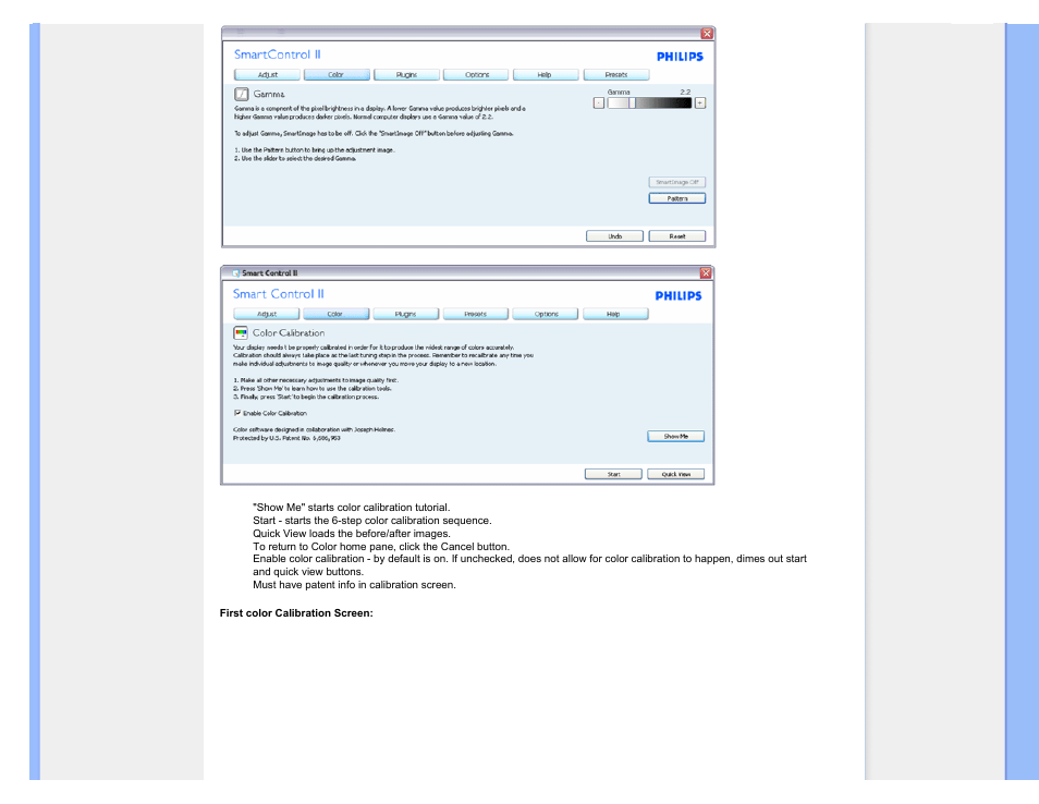 Philips Brilliance LCD monitor with SmartImage 17S1SB 43 cm 17" S-line Format 54 User Manual | Page 44 / 95