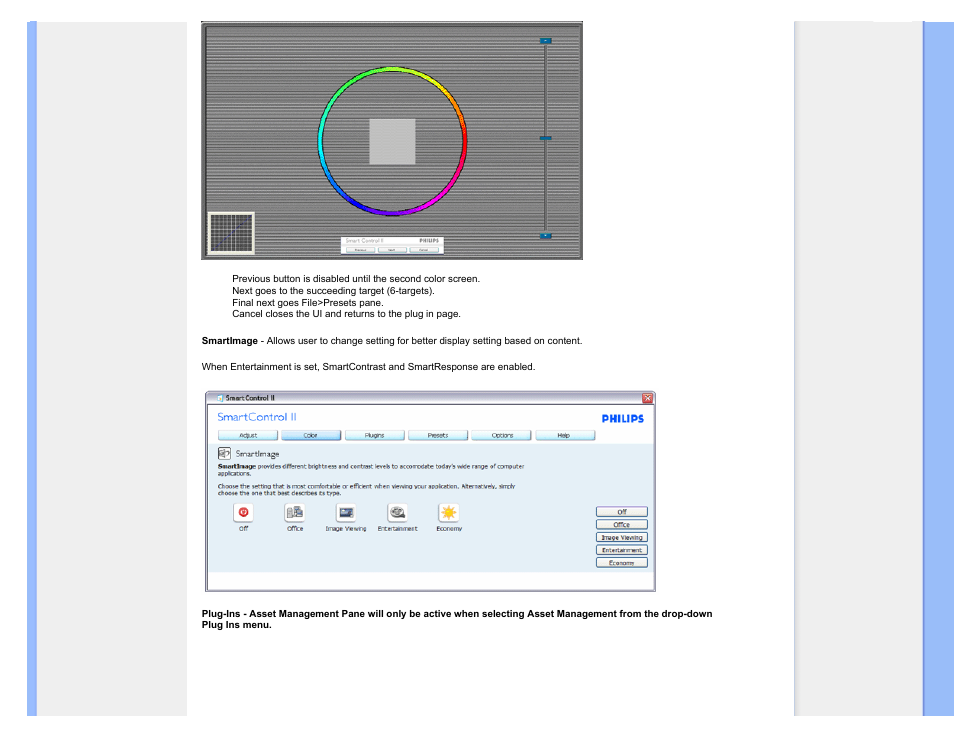 Philips Brilliance LCD monitor with SmartImage 17S1SB 43 cm 17" S-line Format 54 User Manual | Page 45 / 95