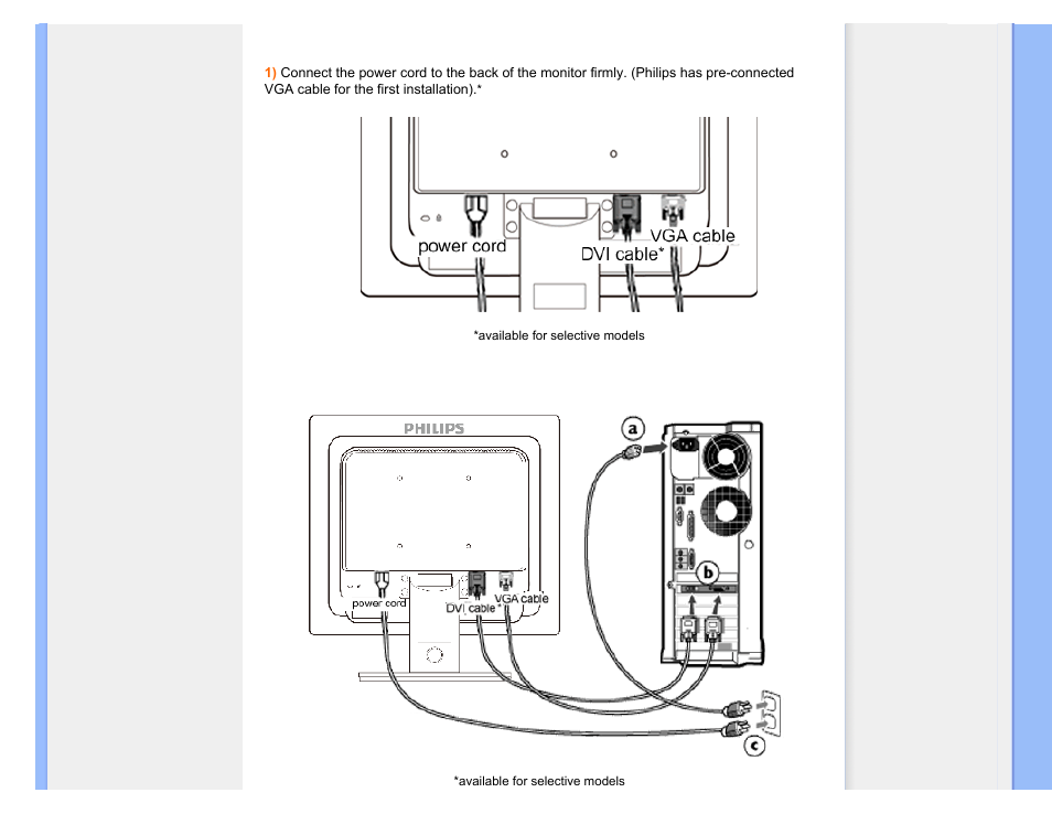 Philips Brilliance LCD monitor with SmartImage 17S1SB 43 cm 17" S-line Format 54 User Manual | Page 60 / 95