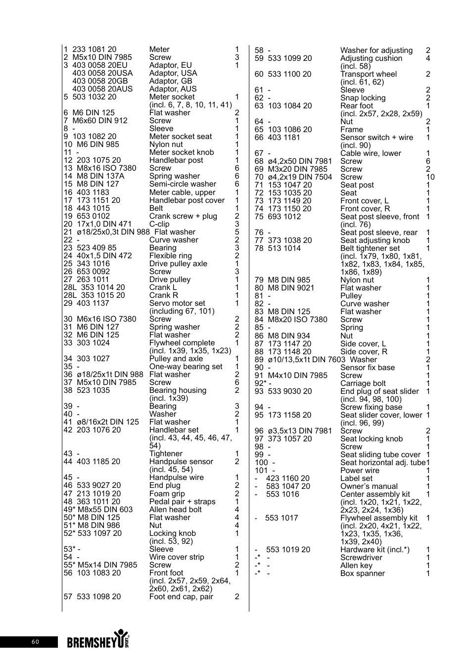 Accell CARDIO PACER User Manual | Page 60 / 64