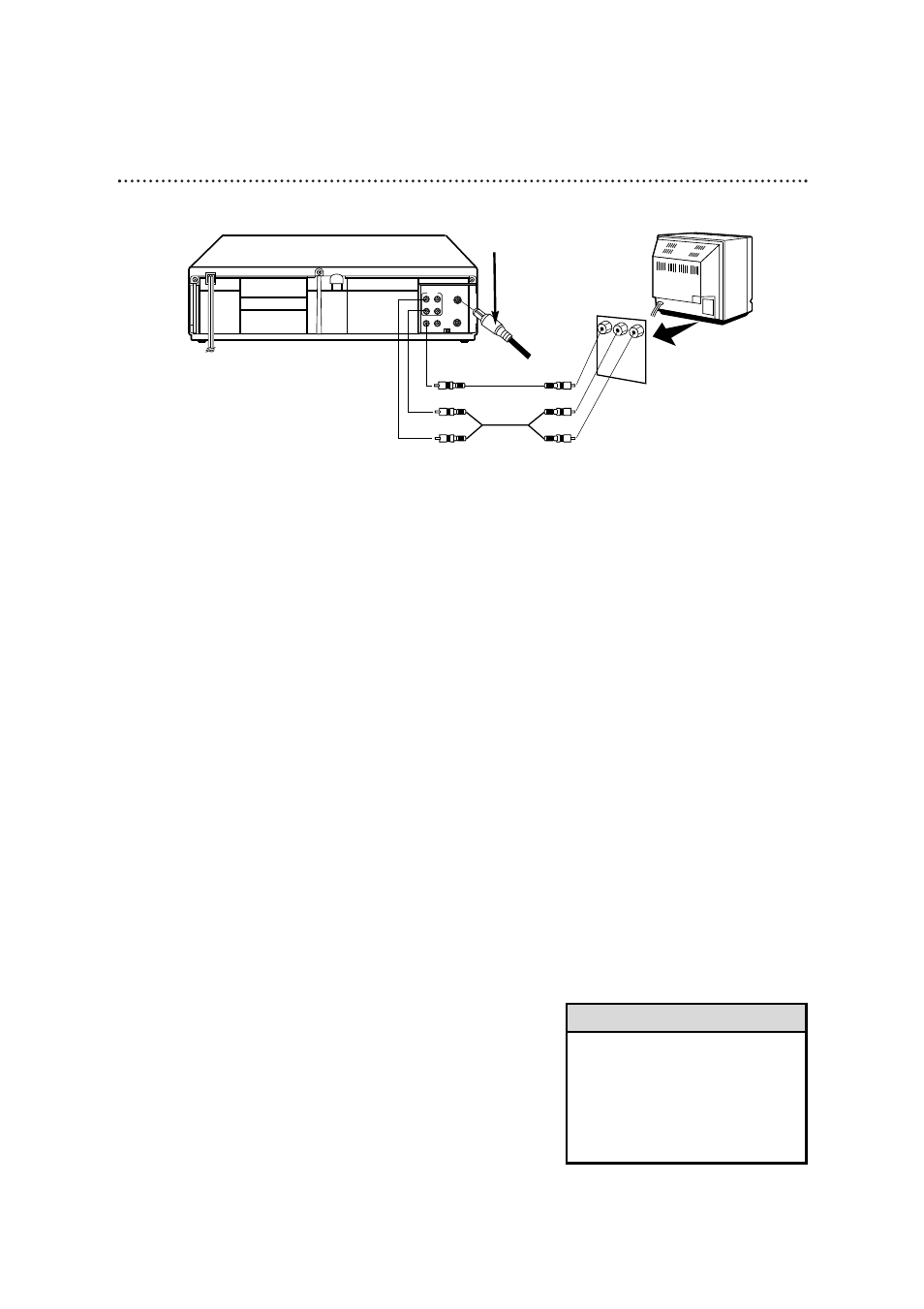 10 hookups with a stereo tv | Philips VRX364AT User Manual | Page 10 / 60