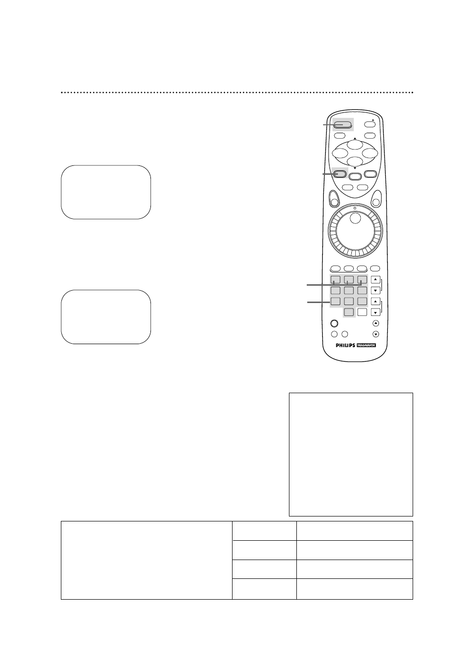 36 timer recording (cont’d) | Philips VRX364AT User Manual | Page 36 / 60