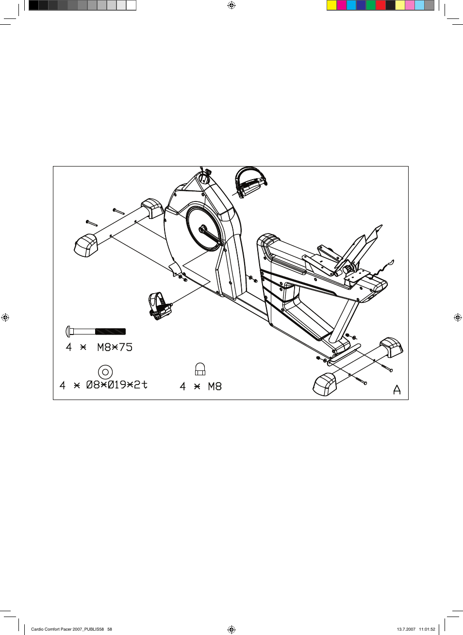 Accell Cardio Comfort Pacer User Manual | Page 58 / 68