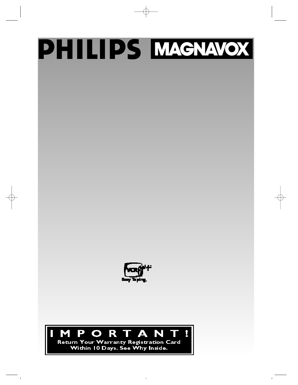 Philips VRX240AT99 User Manual | 48 pages