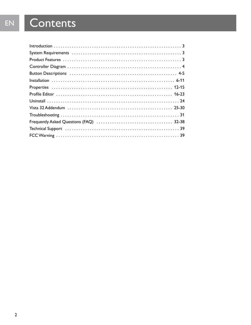 Philips SGC2910-27 User Manual | Page 2 / 40