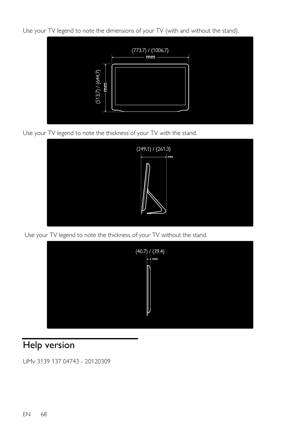 Help version, En 68 | Philips 32PDL7906T-12 User Manual | Page 68 / 72