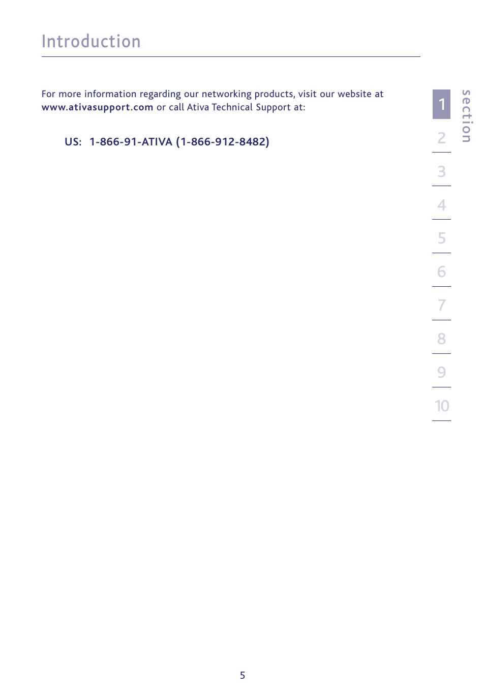 Introduction | Ativa P75234 User Manual | Page 10 / 108
