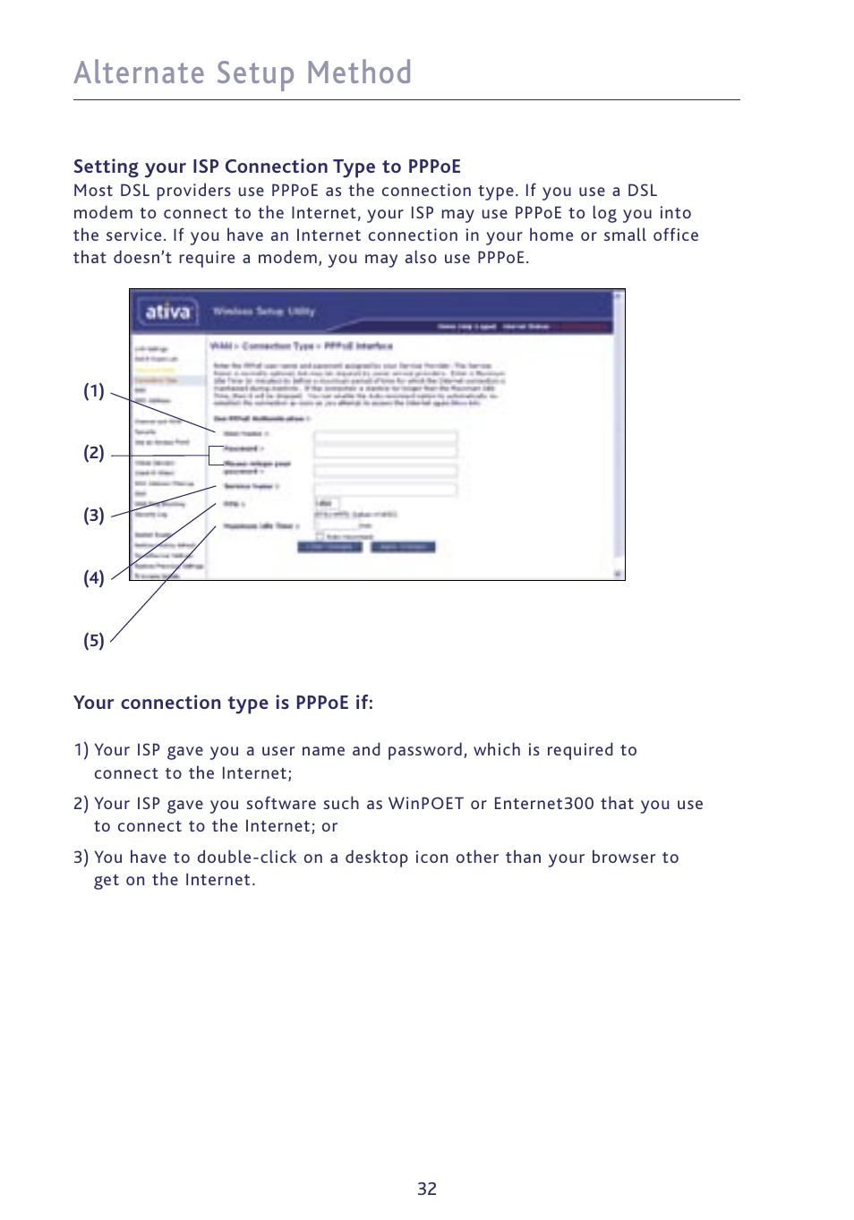 Alternate setup method | Ativa P75234 User Manual | Page 37 / 108