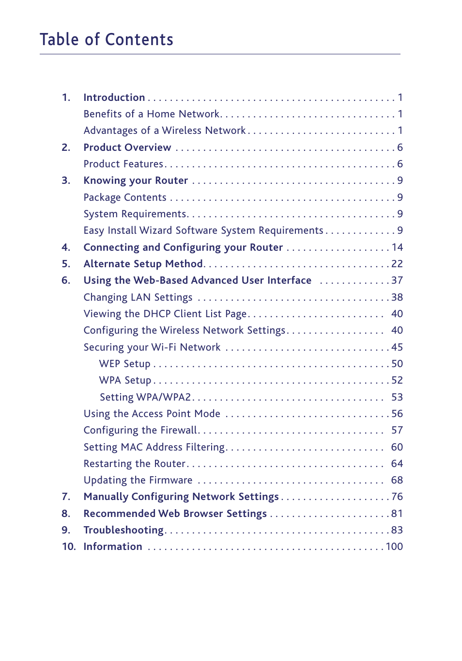 Ativa P75234 User Manual | Page 4 / 108