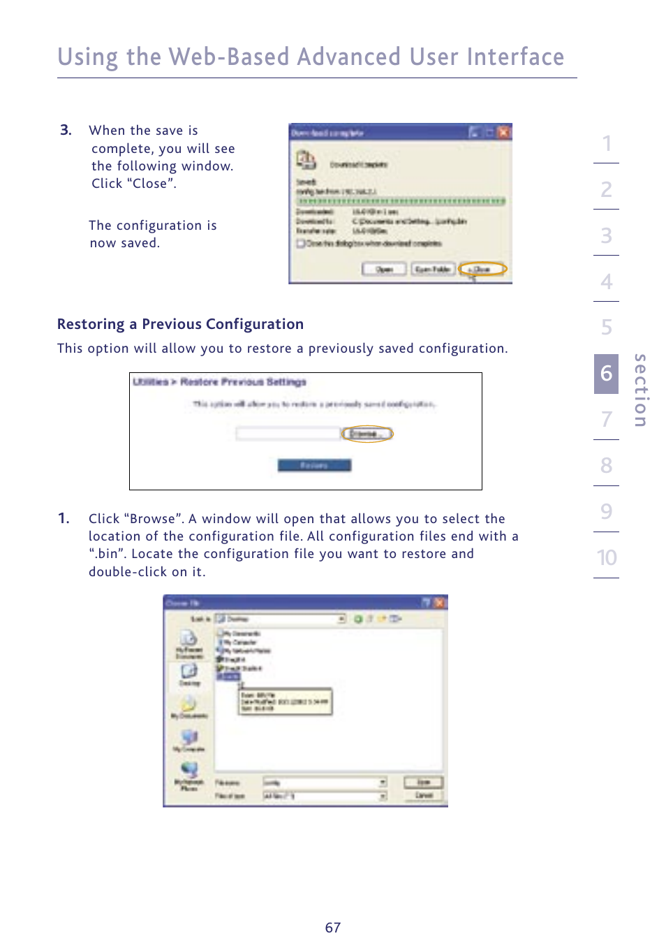 Using the web-based advanced user interface | Ativa P75234 User Manual | Page 72 / 108